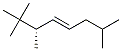 (3S,4E)-2,2,3,7-Tetramethyl-4-octene CAS#: 63865-57-6