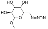 (3S,5S)-2-AZIDOMETHYL-6-METHOXY-TETRAHYDRO-PYRAN-3,4,5-TRIOL CAS#: 66224-56-4