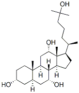 (3a,5a,7a,12a)-Cholestane-3,7,12,25-tetrol CAS#: 60257-29-6