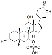 (3a,5b,7a,12a)-3,12-dihydroxy-7-(sulfooxy)-Cholan-24-oic acid CAS#: 60320-05-0