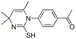 4'-(1,4-Dihydro-2-mercapto-4,4,6-trimethylpyrimidin-1-yl)acetophenone CAS#: 63990-68-1