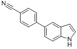 4-(1H-INDOL-5-YL)-BENZONITRILE CAS#: 694533-08-9