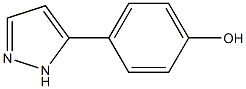 4-(1H-pyrazol-5-yl)phenol CAS#: 68535-53-5