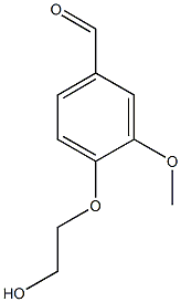4-(2-HYDROXYETHOXY)-3-METHOXYBENZALDEHYDE CAS#: 64673-04-7