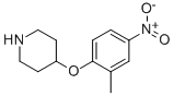 4-(2-METHYL-4-NITRO-PHENOXY)-PIPERIDINE CAS#: 682326-39-2