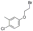 4-(2-bromoethoxy)-1-chloro-2-methylbenzene CAS#: 6440-89-7