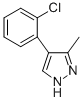 4-(2-chlorophenyl)-3-methyl-1H-pyrazole CAS#: 667400-39-7