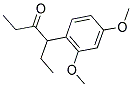 4-(2,4-DIMETHOXYPHENYL)-3-HEXANONE CAS#: 6628-89-3