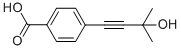4-(3-HYDROXY-3-METHYLBUT-1-YNYL)BENZOIC ACID CAS#: 63165-02-6