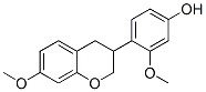 4-(3,4-Dihydro-7-methoxy-2H-1-benzopyran-3-yl)-3-methoxyphenol CAS#: 63631-41-4