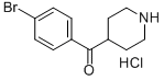 4-(4-BROMO-BENZOYL)-PIPERIDINE HYDROCHLORIDE CAS#: 64671-00-7