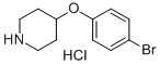 4-(4-BROMO-PHENOXY)-PIPERIDINE HYDROCHLORIDE CAS#: 63843-58-3