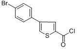 4-(4-BROMOPHENYL)THIOPHENE-2-CARBONYL CHLORIDE CAS#: 681260-49-1