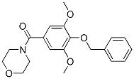 4-(4-Benzyloxy-3,5-dimethoxybenzoyl)morpholine CAS#: 63868-52-0