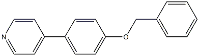 4-(4-(Benzyloxy)phenyl)pyridine CAS#: 627906-66-5