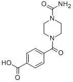 4-(4-CARBAMOYL-PIPERAZINE-1-CARBONYL)-BENZOIC ACID CAS#: 693790-30-6