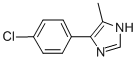 4-(4-CHLORO-PHENYL)-5-METHYL-1H-IMIDAZOLE CAS#: 65571-68-8