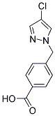4-(4-CHLORO-PYRAZOL-1-YLMETHYL)BENZOIC ACID CAS#: 676348-41-7