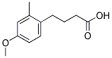 4-(4-METHOXY-2-METHYL-PHENYL)-BUTYRIC ACID CAS#: 6307-30-8