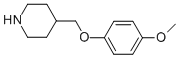 4-(4-METHOXY-PHENOXYMETHYL)-PIPERIDINE CAS#: 63608-38-8