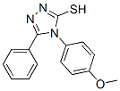 4-(4-METHOXYPHENYL)-5-PHENYL-4H-1,2,4-TRIAZOLE-3-THIOL CAS#: 63279-75-4