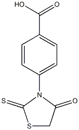 4-(4-OXO-2-THIOXO-THIAZOLIDIN-3-YL)-BENZOIC ACID CAS#: 6322-60-7
