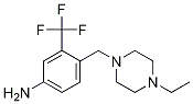 4-((4-ethylpiperazin-1-yl)Methyl)-3-(trifluoroMethyl)aniline CAS#: 630125-91-6