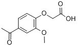 (4-ACETYL-2-METHOXY-PHENOXY)-ACETIC ACID CAS#: 68461-48-3