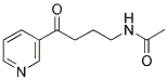 4-(ACETYLMETHYLAMINO)-1-(3-PYRIDYL)-1-BUTANONE CAS#: 63551-23-5