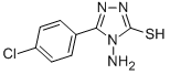 4-AMINO-3-(4-CHLOROPHENYL)-5-MERCAPTO-4H-1,2,4-TRIAZOLE CAS#: 68468-95-1