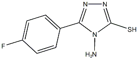 4-AMINO-5-(4-FLUOROPHENYL)-4H-1,2,4-TRIAZOLE-3-THIOL CAS#: 61019-25-8