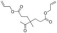 4-Acetyl-4-methylheptanedioic acid diallyl ester CAS#: 63834-25-3