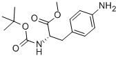4-Amino-N-(tert-butoxycarbonyl)-L-phenylalanine Methyl Ester CAS#: 65615-90-9