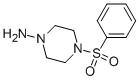 4-BENZENESULFONYL-PIPERAZIN-1-YLAMINE CAS#: 6591-96-4