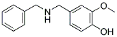 4-(BENZYLAMINO-METHYL)-2-METHOXY-PHENOL CAS#: 69875-94-1