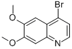 4-BROMO-6,7-DIMETHOXYQUINOLINE CAS#: 666734-51-6