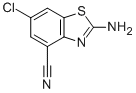 4-Benzothiazolecarbonitrile,2-amino-6-chloro-(9CI) CAS#: 65948-26-7