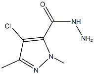 4-CHLORO-1,3-DIMETHYL-1H-PYRAZOLE-5-CARBOHYDRAZIDE CAS#: 676348-43-9