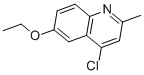 4-CHLORO-6-ETHOXY-2-METHYLQUINOLINE CAS#: 66735-22-6