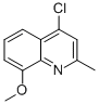 4-CHLORO-8-METHOXY-2-METHYLQUINOLINE CAS#: 64951-58-2