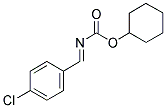 (4-CHLORO-BENZYLIDENE)-CARBAMIC ACID CYCLOHEXYL ESTER CAS#: 681260-43-5