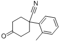4-CYANO-4-(2-METHYLPHENYL)CYCLOHEXANONE CAS#: 65619-09-2