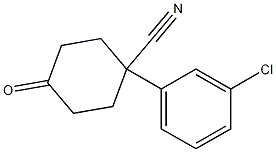 4-CYANO-4-(3-CHLOROPHENYL)CYCLOHEXANONE CAS#: 65619-29-6