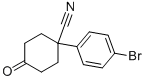 4-CYANO-4-(4-BROMOPHENYL)CYCLOHEXANONE CAS#: 65619-28-5