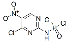 (4-Chloro-5-nitro-2-pyrimidinylamino)dichlorophosphine oxide CAS#: 6110-60-7