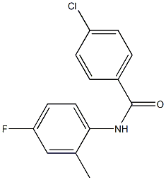4-Chloro-N-(4-fluoro-2-Methylphenyl)benzaMide, 97% CAS#: 591242-96-5