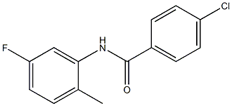 4-Chloro-N-(5-fluoro-2-Methylphenyl)benzaMide, 97% CAS#: 528835-13-4