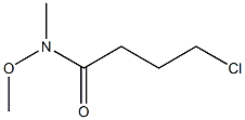 4-Chloro-N-Methoxy-N-MethylbutyraMide CAS#: 64214-66-0