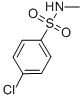 4-Chloro-N-methylbenzenesulphonamide CAS#: 6333-79-5