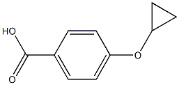 4-Cyclopropoxy-benzoic acid CAS#: 62577-90-6